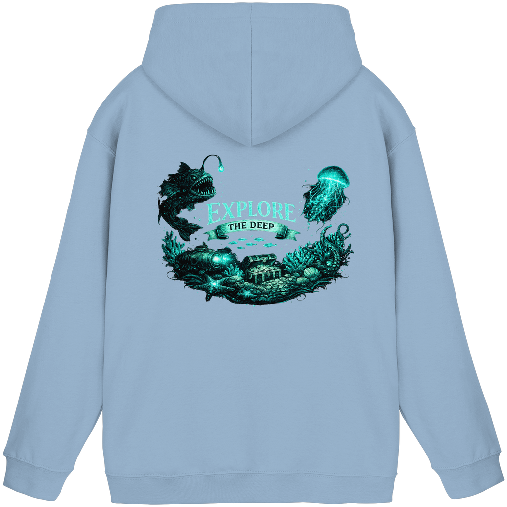 Bioluminescent Ocean - Basic Unisex Hoodie