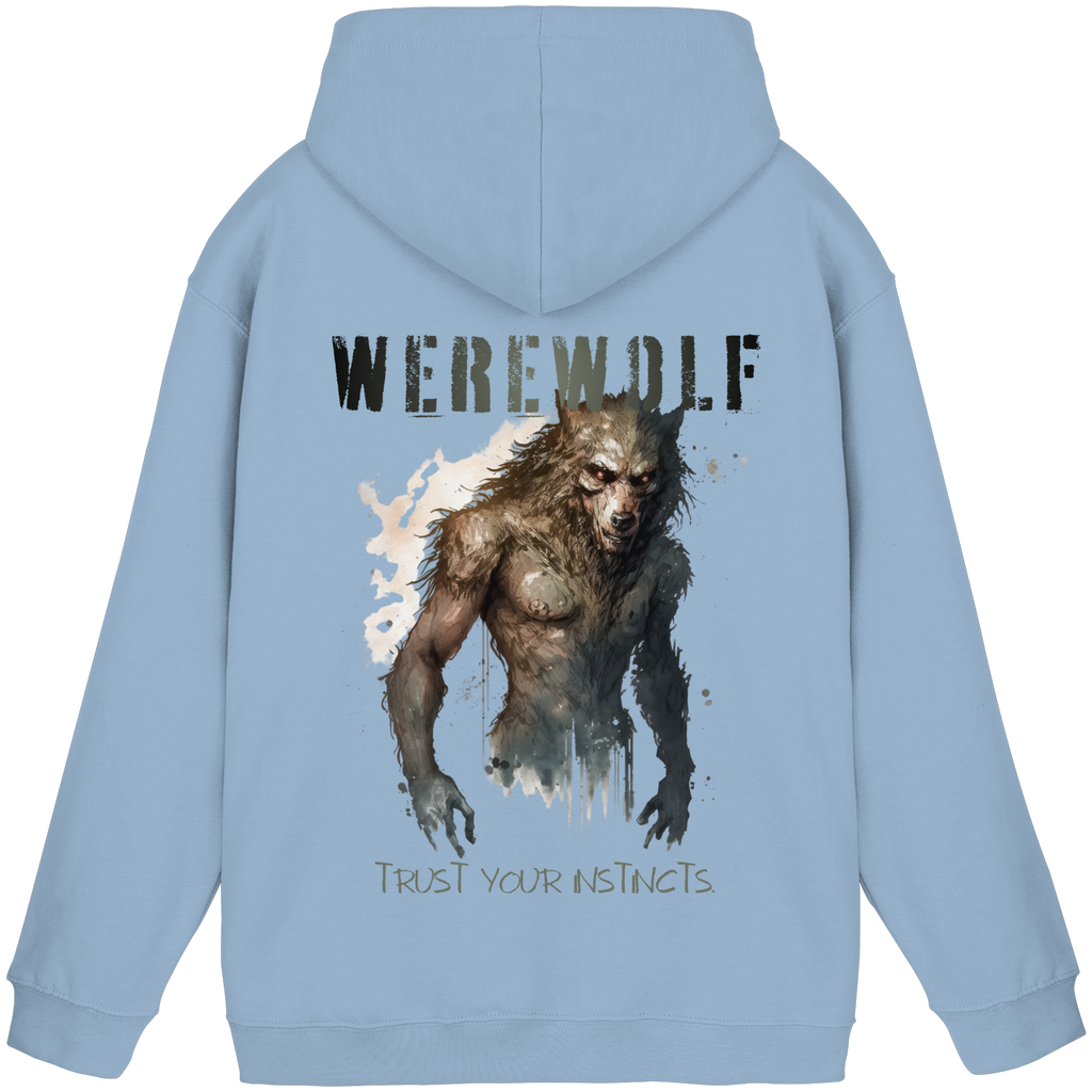 Werewolf – Trust Your Instincts - Basic Unisex Hoodie