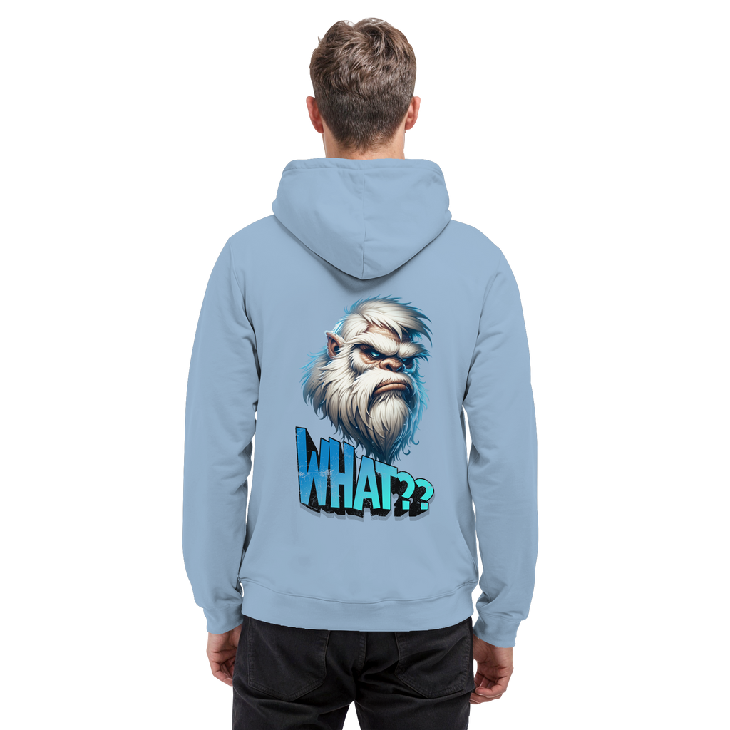 WHAT?? – Yeti Gamer Reaction - Basic Unisex Hoodie
