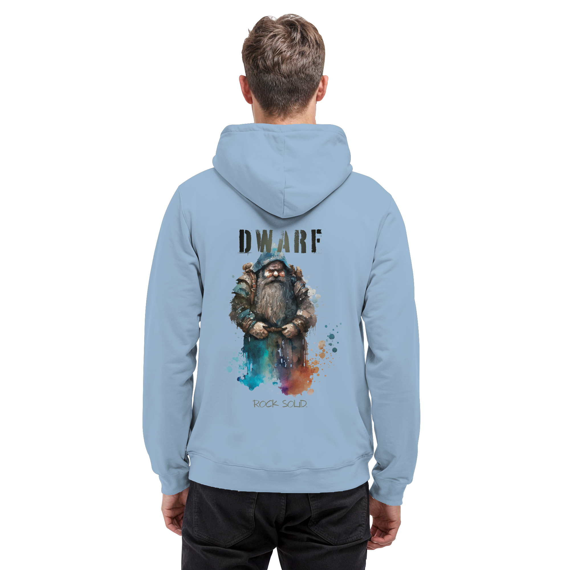 Dwarf – Rock Solid - Basic Unisex Hoodie