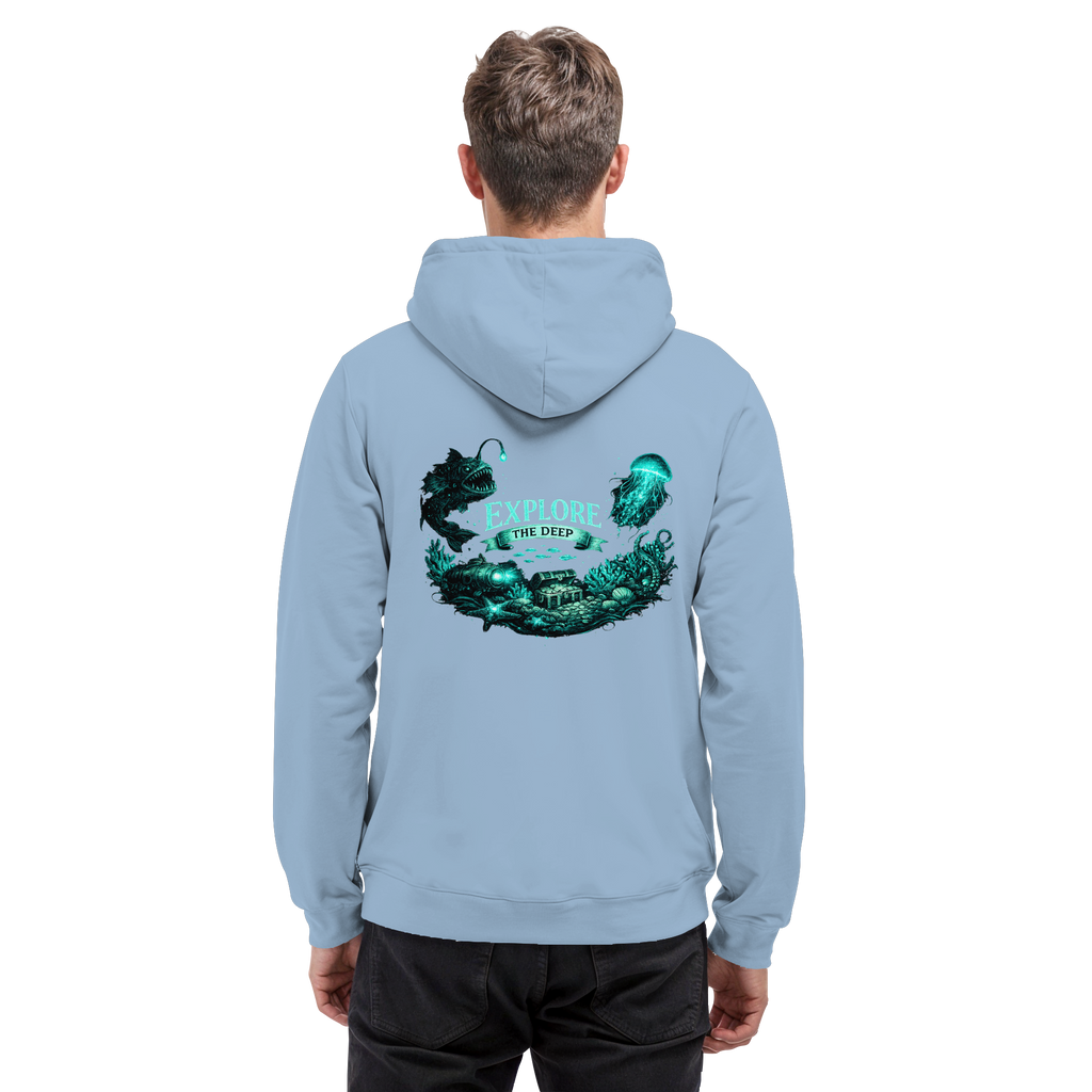 Bioluminescent Ocean - Basic Unisex Hoodie