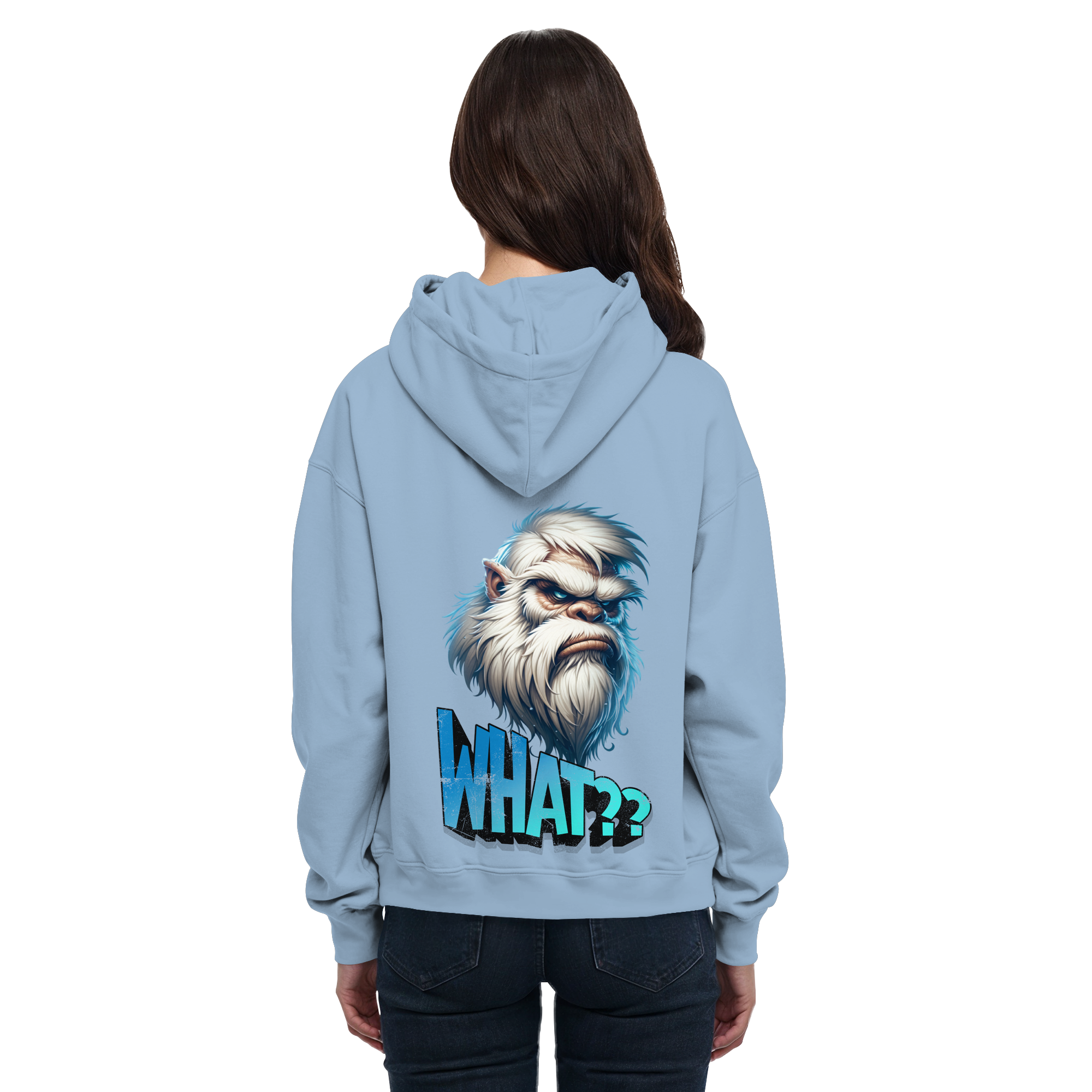 WHAT?? – Yeti Gamer Reaction - Basic Unisex Hoodie