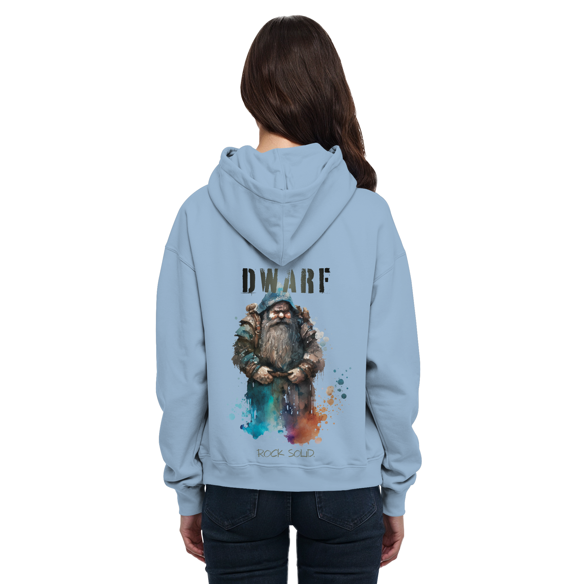 Dwarf – Rock Solid - Basic Unisex Hoodie