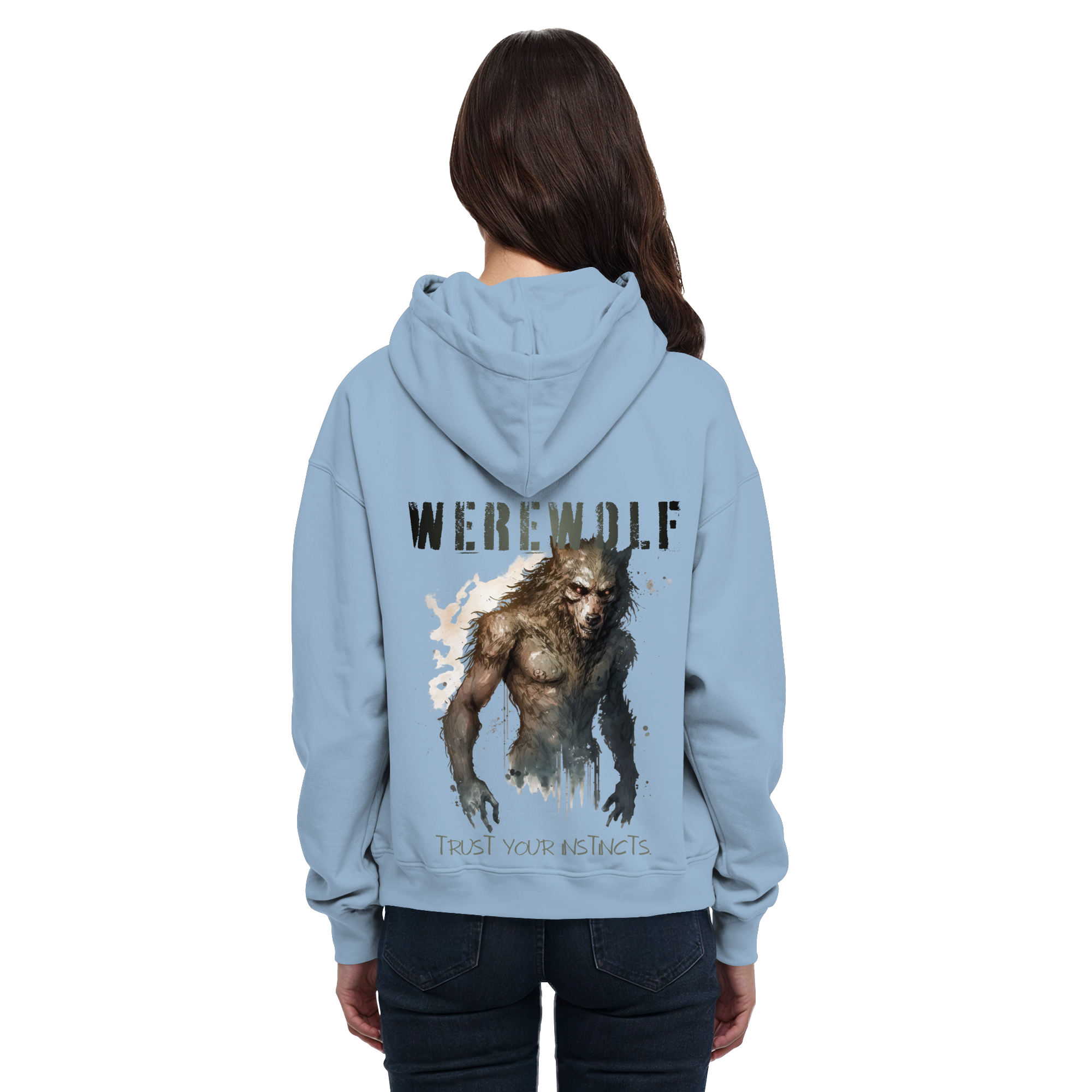 Werewolf – Trust Your Instincts - Basic Unisex Hoodie