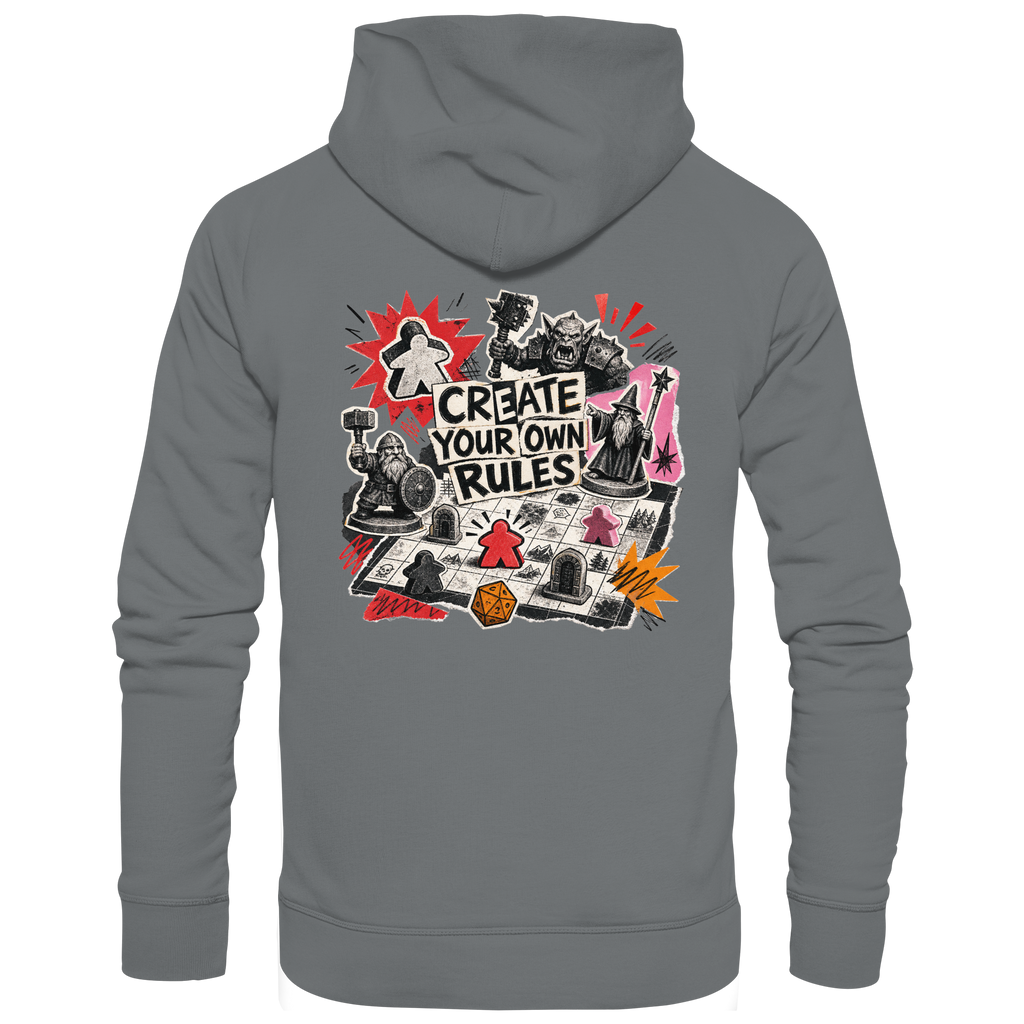 Create Your Own Rules - Basic Unisex Hoodie