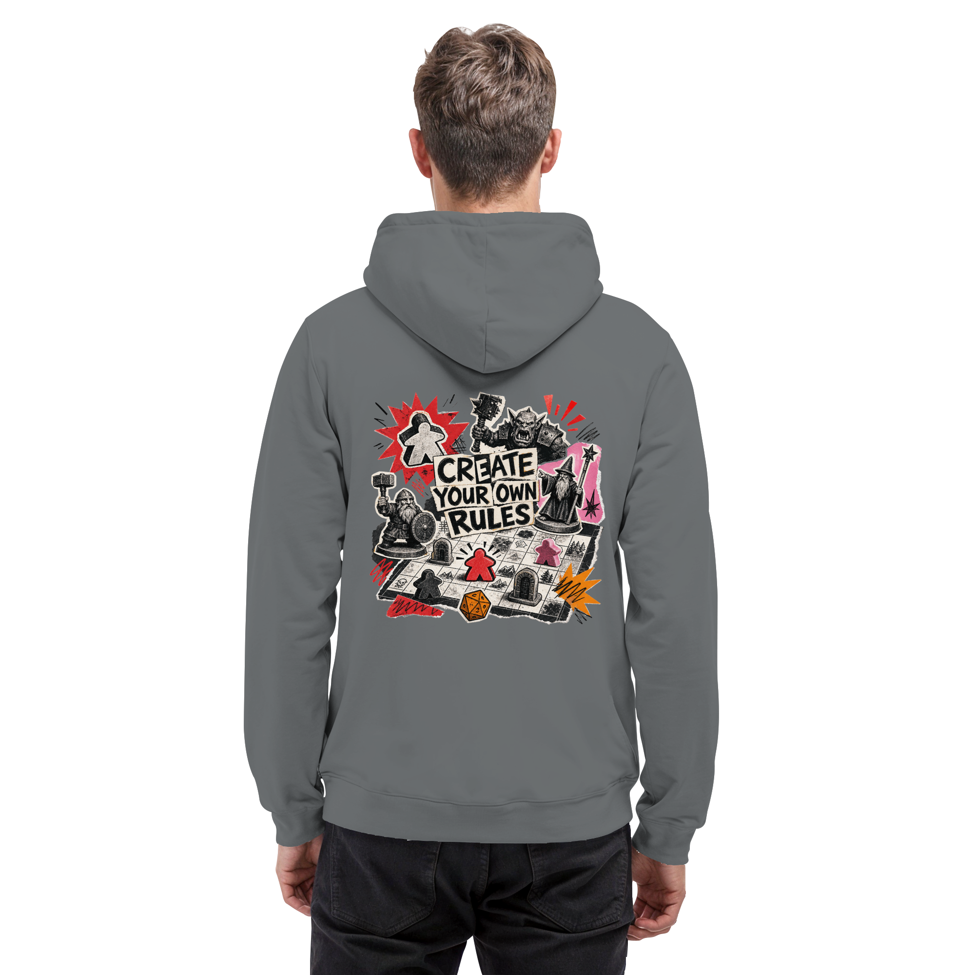 Create Your Own Rules - Basic Unisex Hoodie