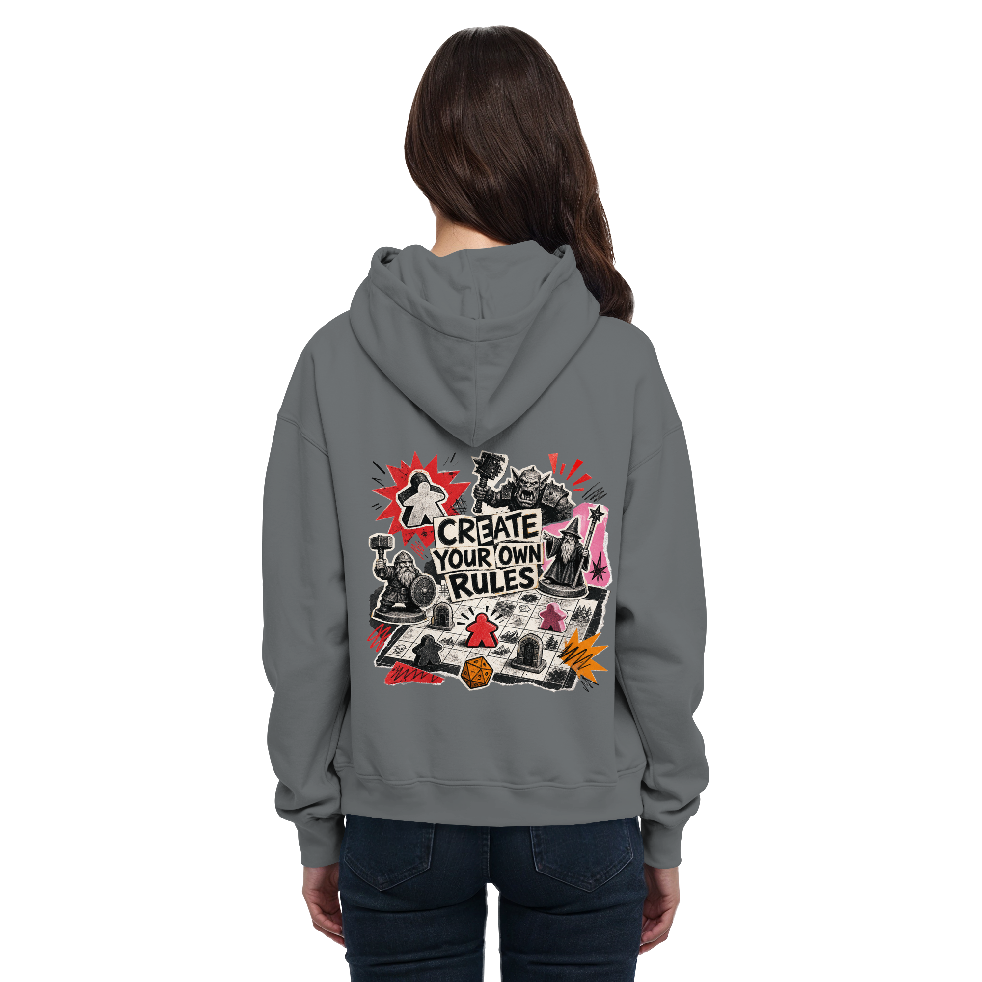 Create Your Own Rules - Basic Unisex Hoodie