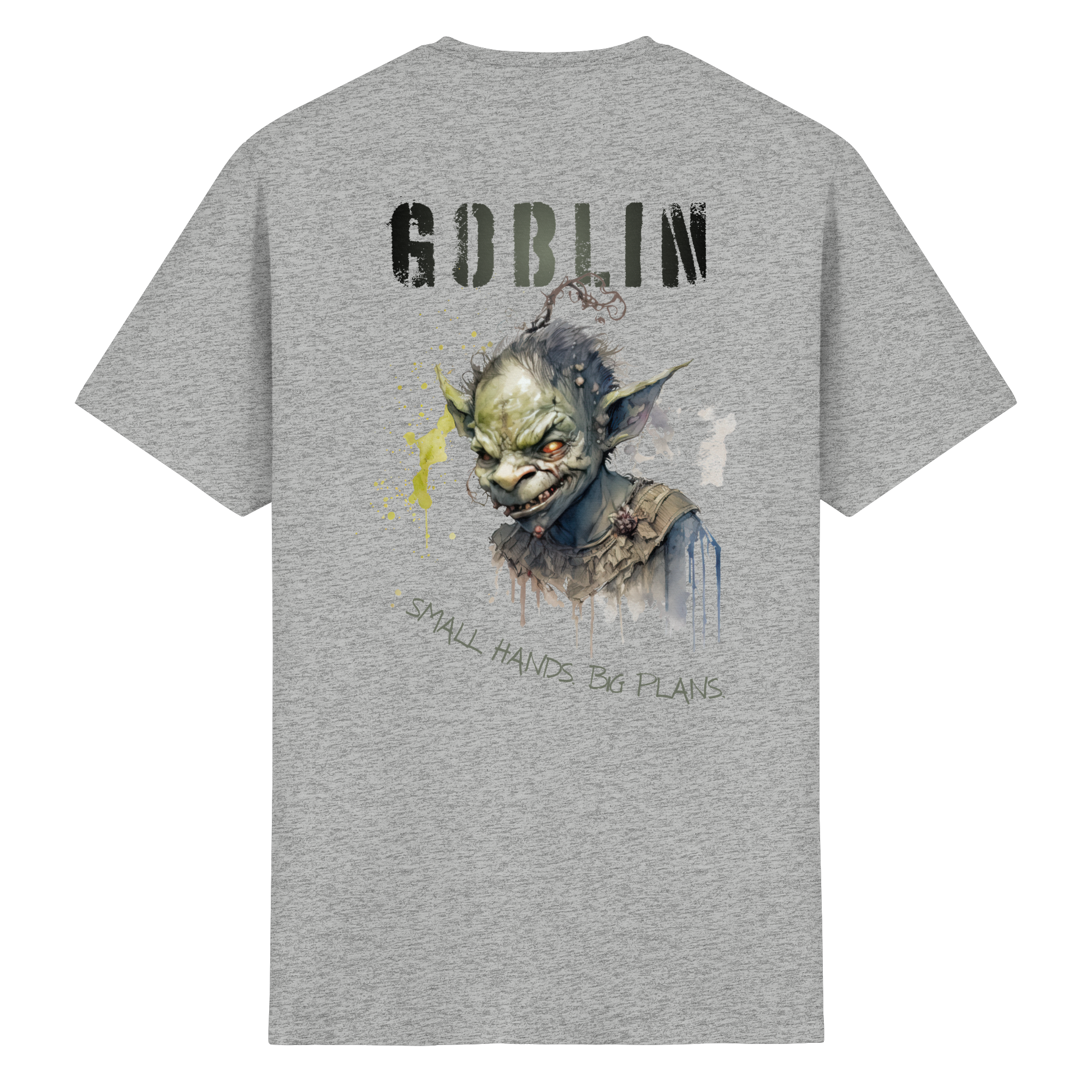 Goblin – Small Hands. Big Plans. - Heavy Cotton T-Shirt