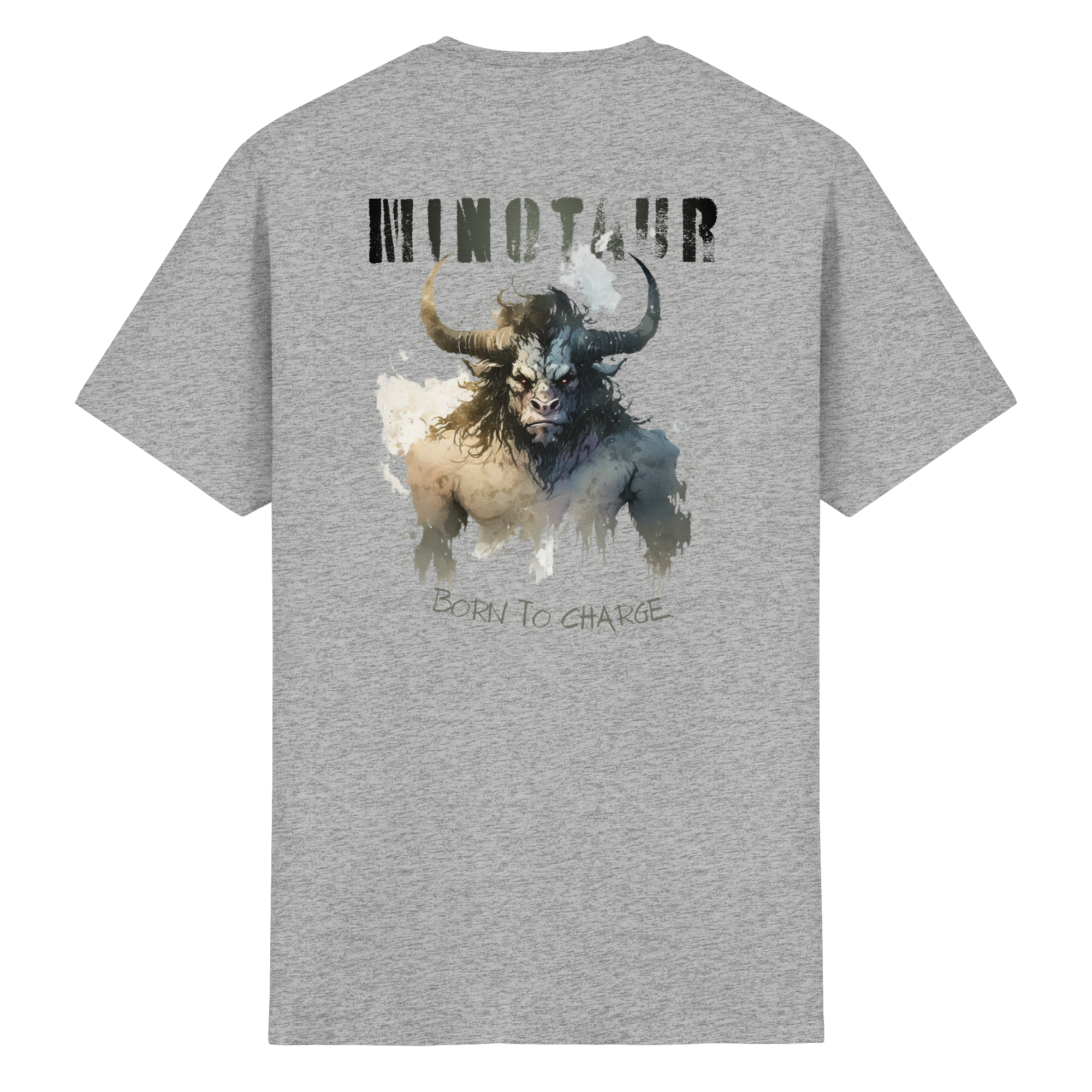 Minotaur – Born to Charge - Heavy Cotton T-Shirt