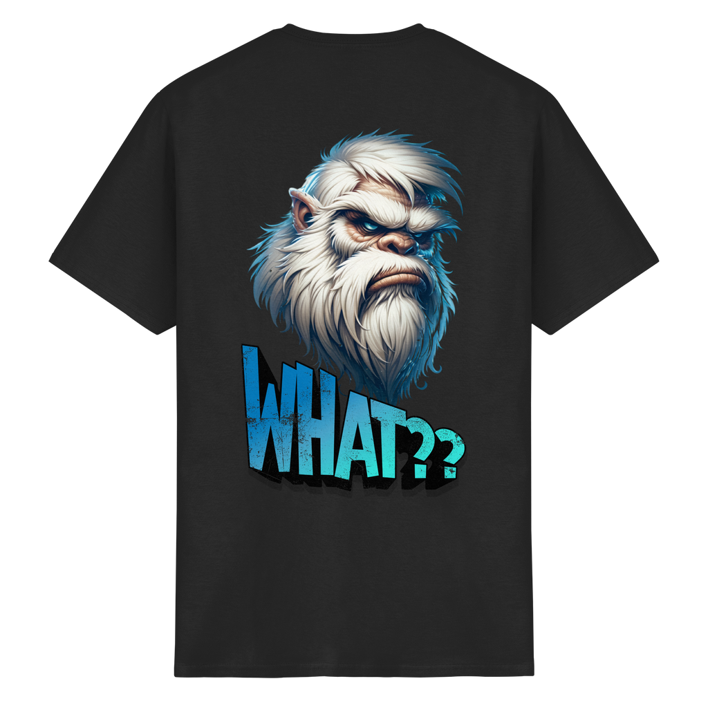 WHAT?? – Yeti Gamer Reaction - Heavy Cotton T-Shirt