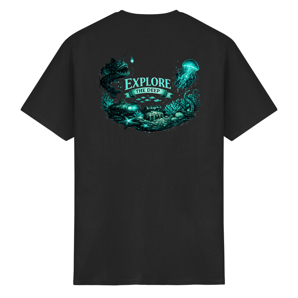 Bioluminescent Ocean - Heavy Cotton T-Shirt