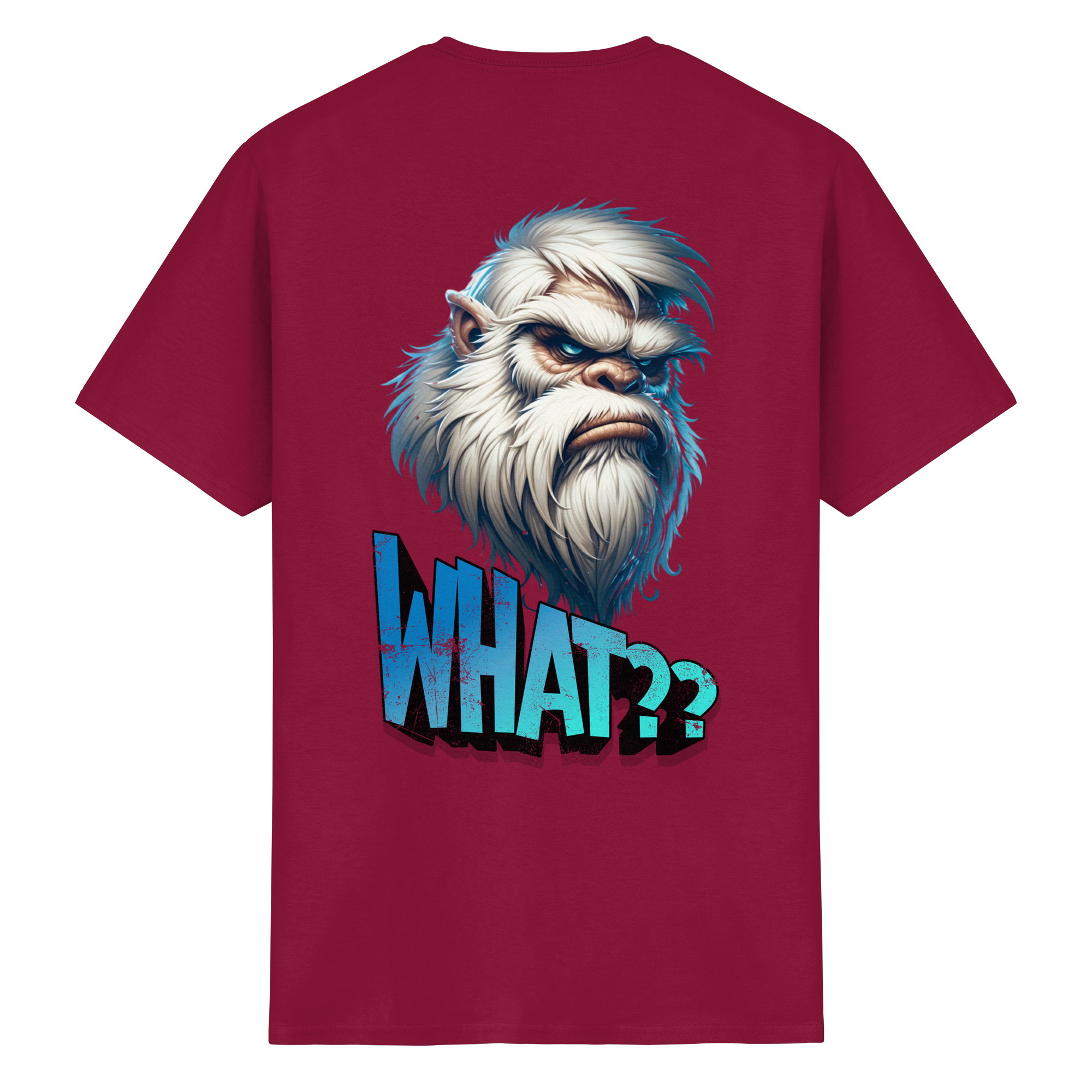 WHAT?? – Yeti Gamer Reaction - Heavy Cotton T-Shirt