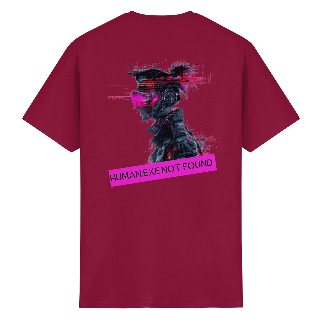 Human.exe Not Found - Heavy Cotton T-Shirt