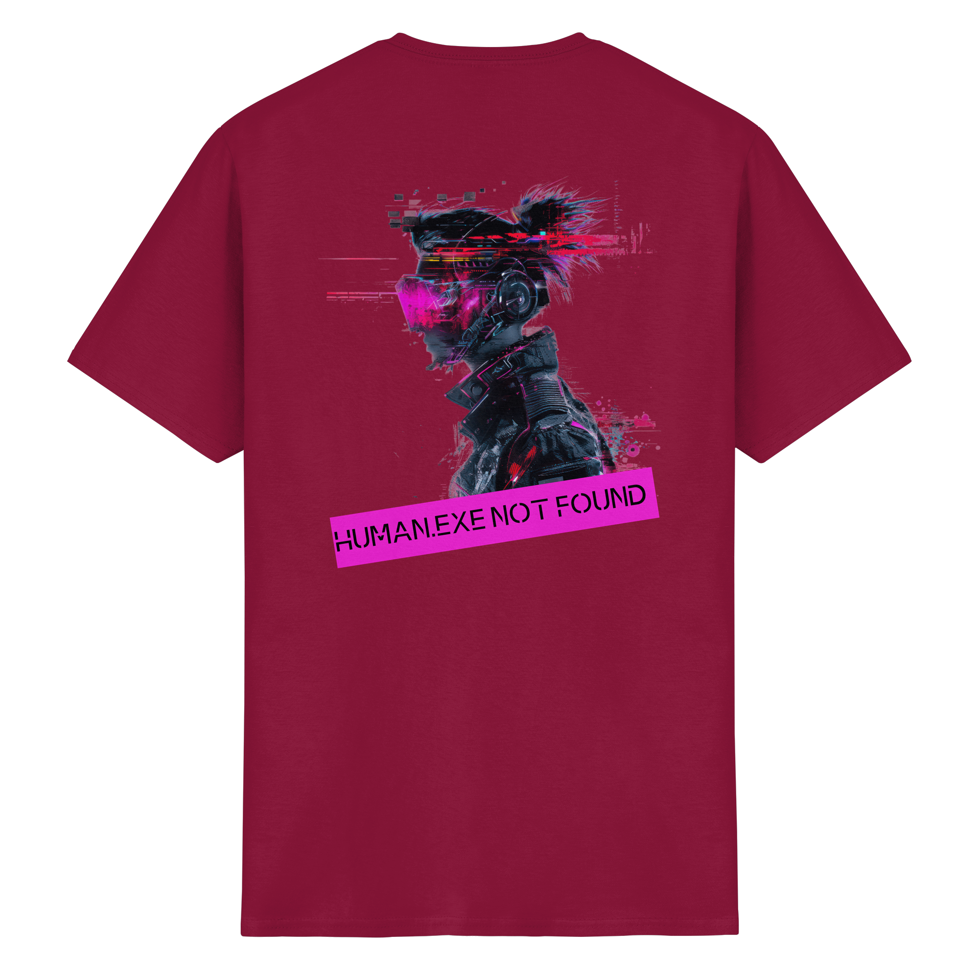 Human.exe Not Found - Heavy Cotton T-Shirt