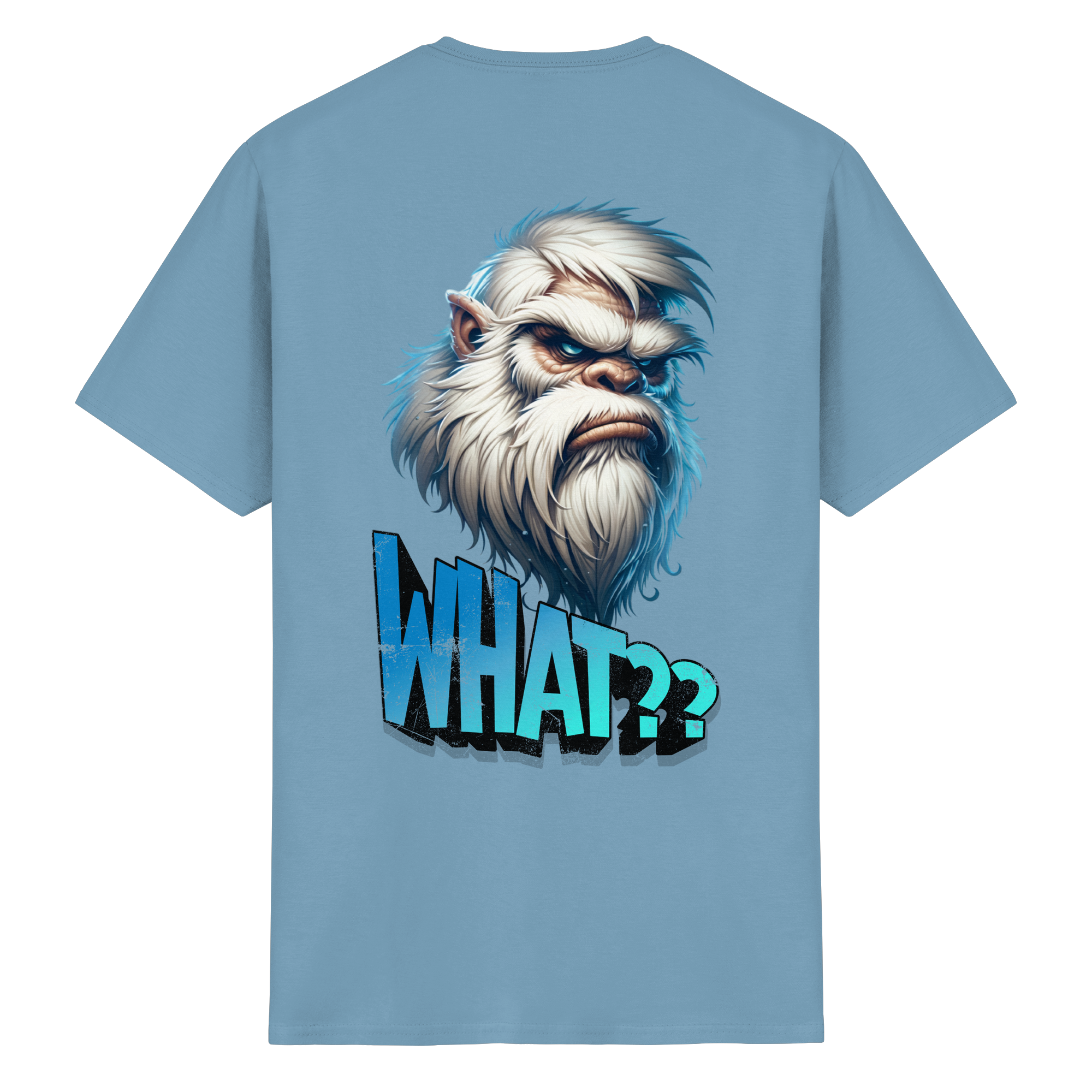 WHAT?? – Yeti Gamer Reaction - Heavy Cotton T-Shirt