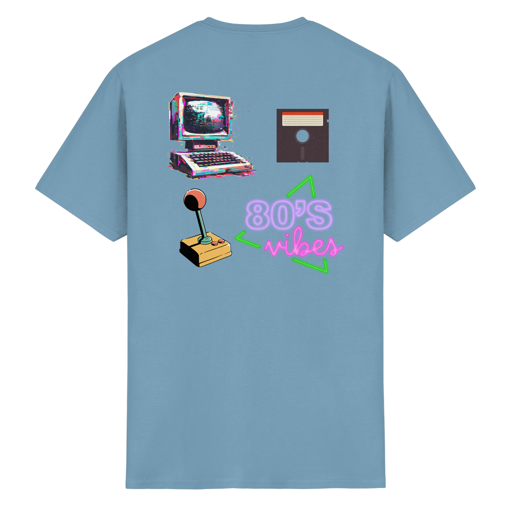80's Gaming - Heavy Cotton T-Shirt
