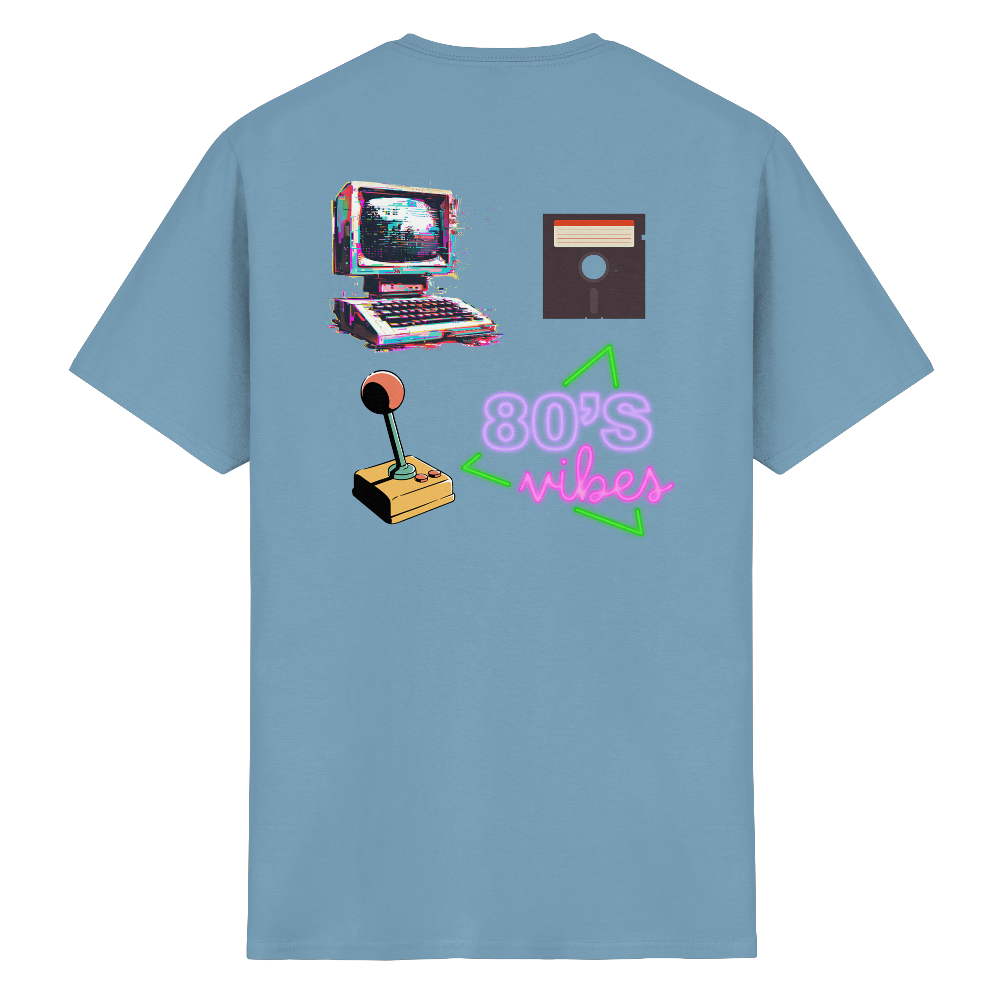 80's Gaming - Heavy Cotton T-Shirt