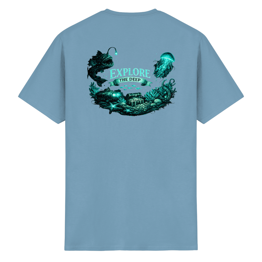 Bioluminescent Ocean - Heavy Cotton T-Shirt