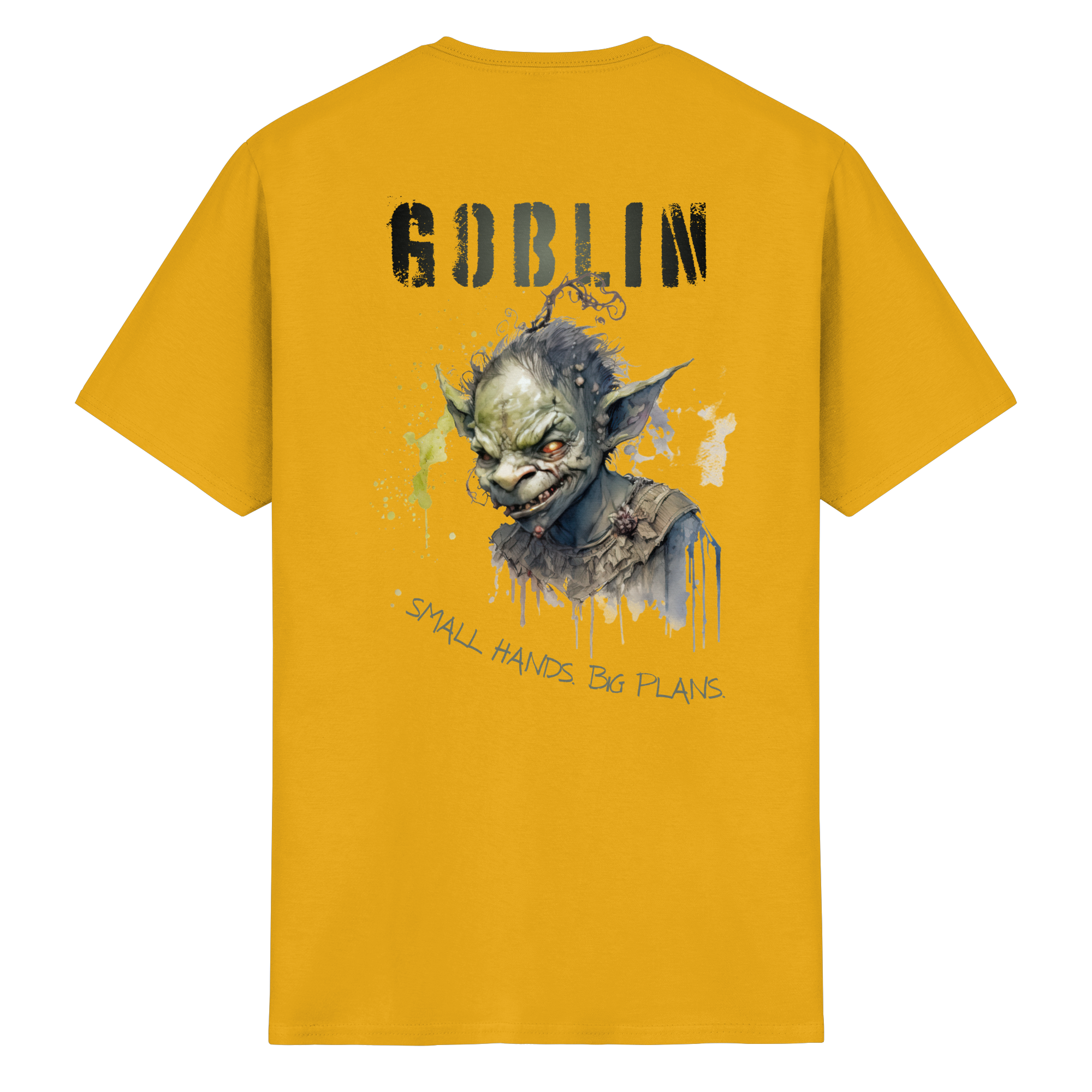 Goblin – Small Hands. Big Plans. - Heavy Cotton T-Shirt