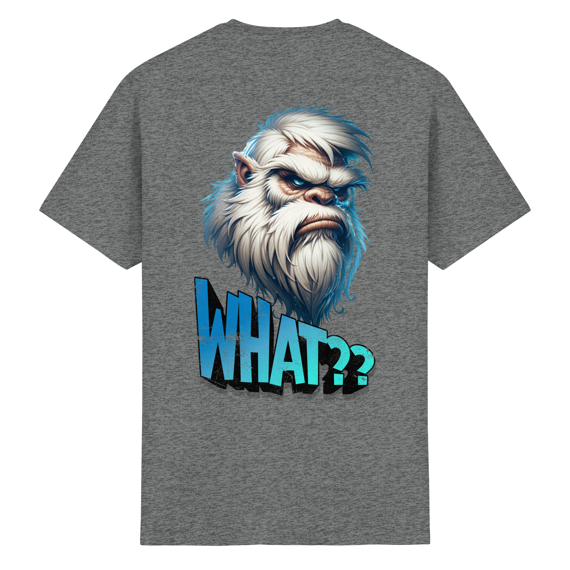 WHAT?? – Yeti Gamer Reaction - Heavy Cotton T-Shirt