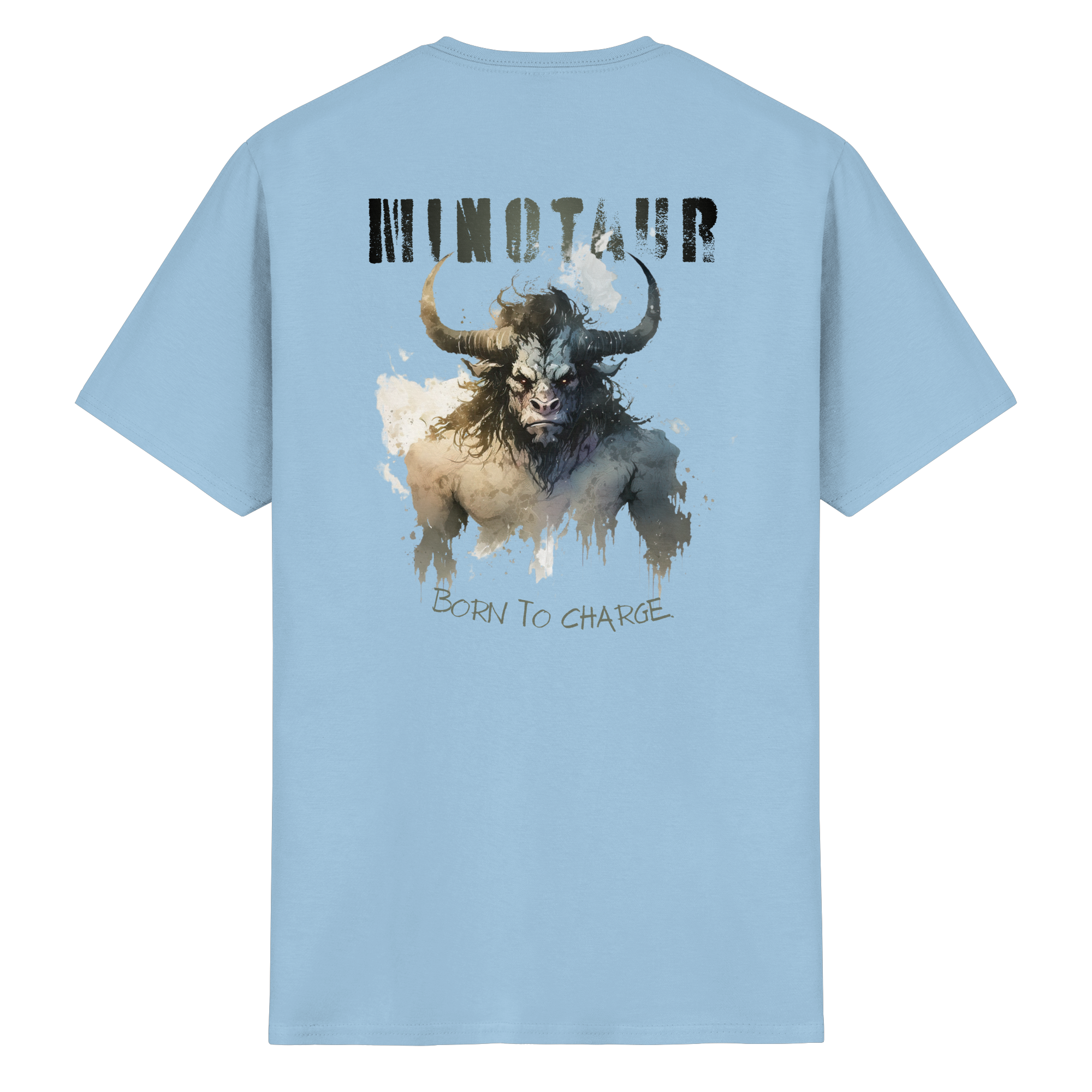 Minotaur – Born to Charge - Heavy Cotton T-Shirt