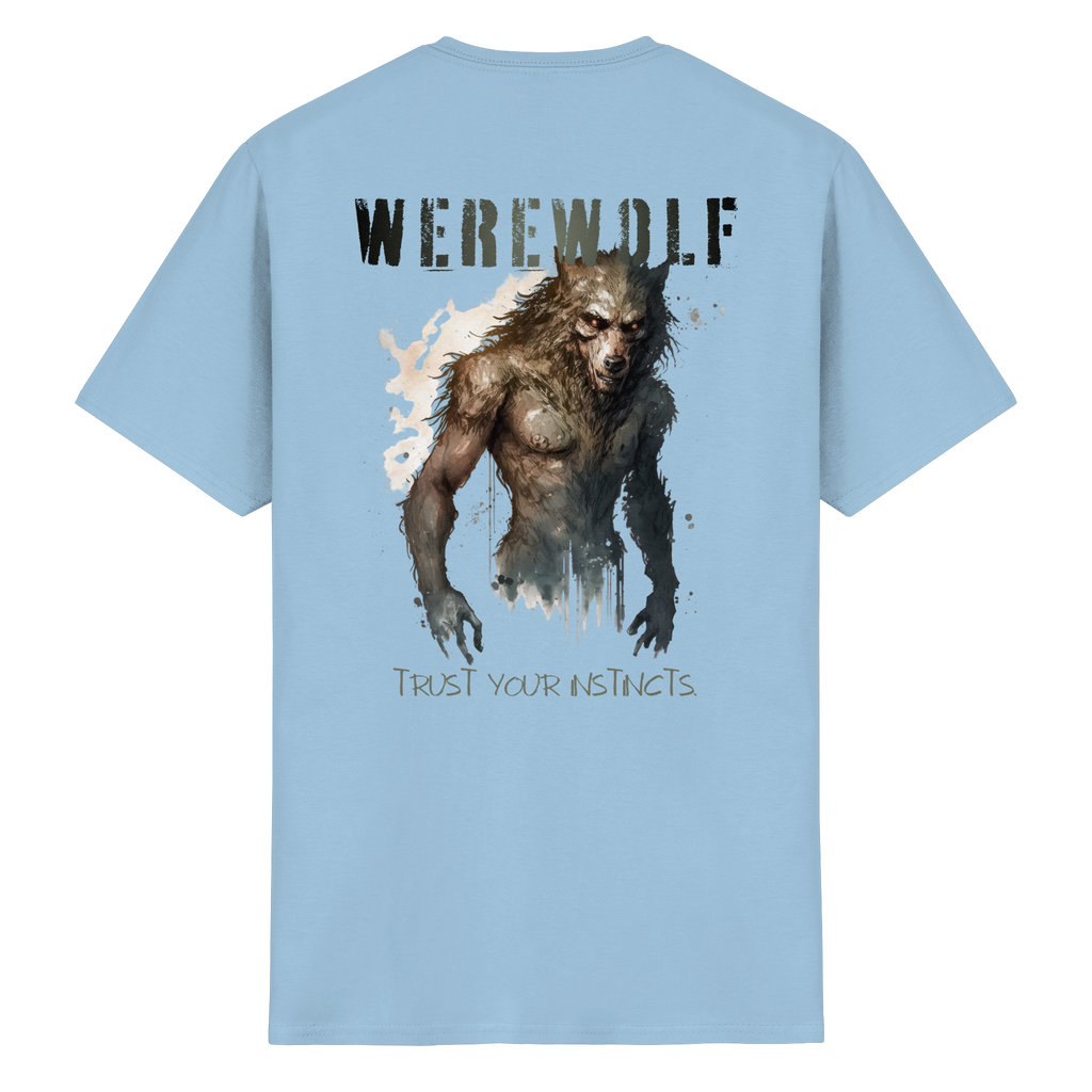 Werewolf – Trust Your Instincts - Heavy Cotton T-Shirt