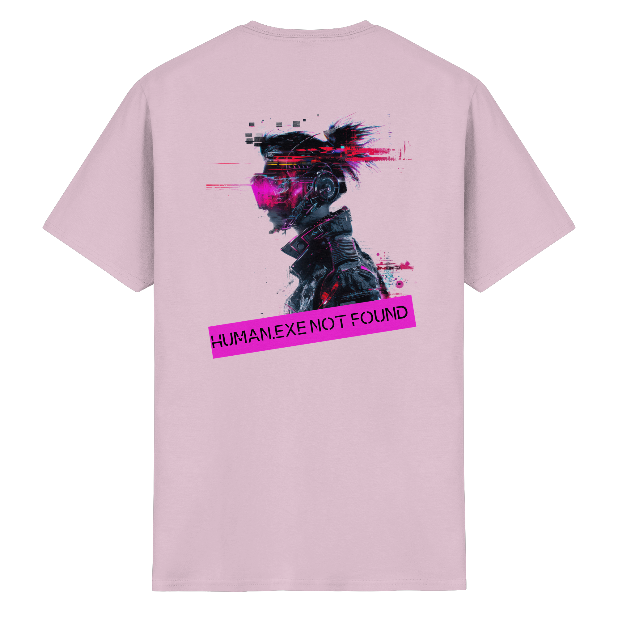 Human.exe Not Found - Heavy Cotton T-Shirt