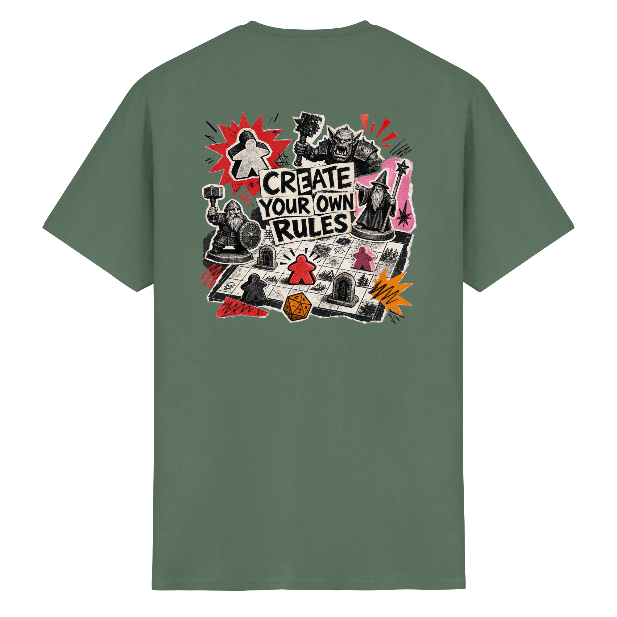 Create Your Own Rules - Heavy Cotton T-Shirt