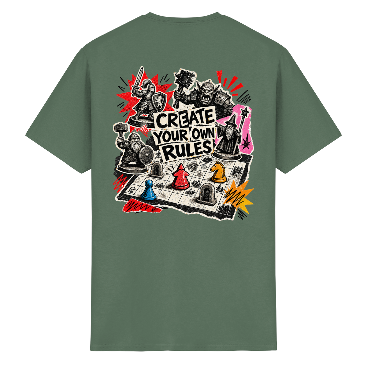 Create Your Own Rules - Heavy Cotton T-Shirt