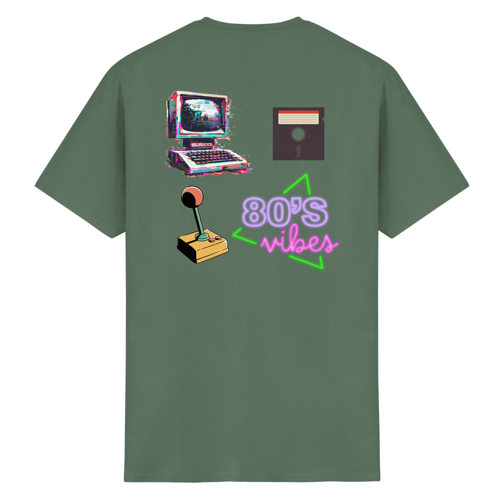 80's Gaming - Heavy Cotton T-Shirt
