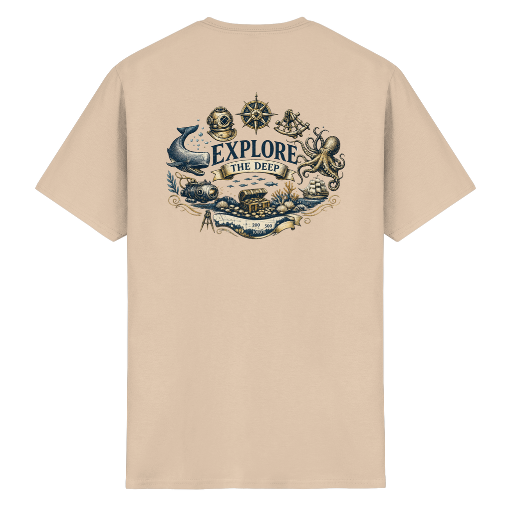 Explore the Deep - Heavy Cotton T-Shirt