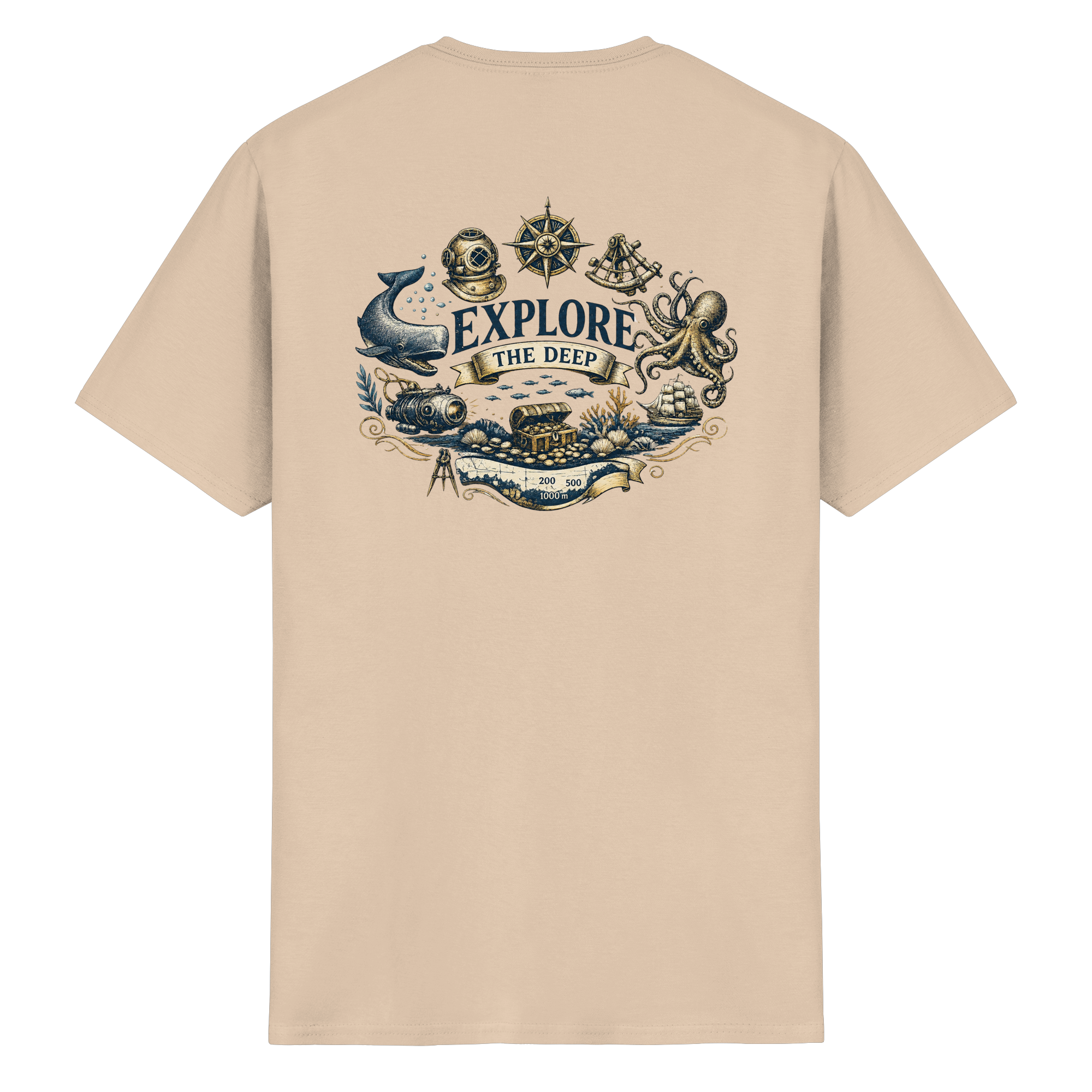 Explore the Deep - Heavy Cotton T-Shirt