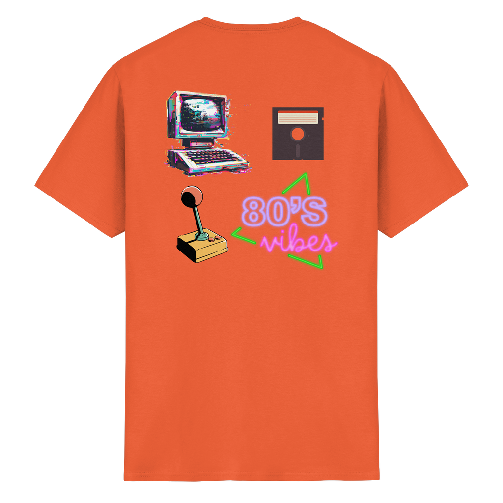 80's Gaming - Heavy Cotton T-Shirt