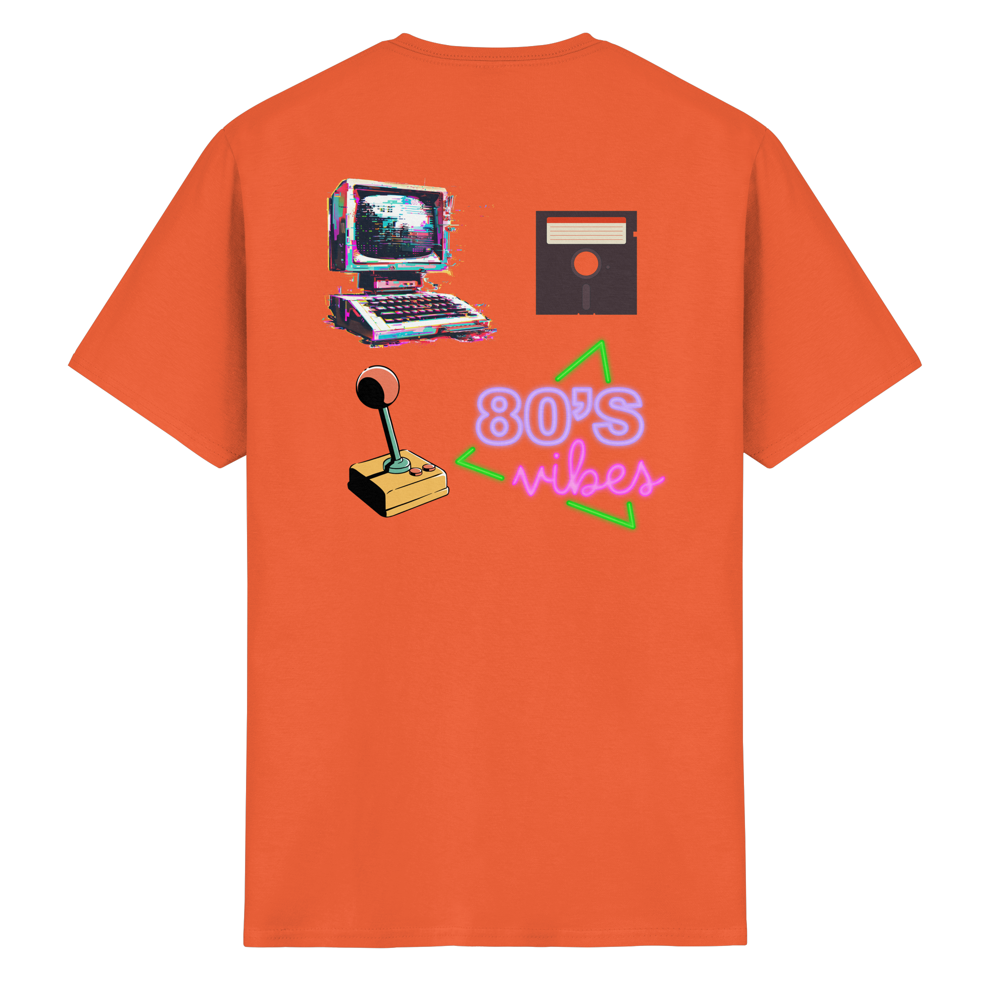 80's Gaming - Heavy Cotton T-Shirt
