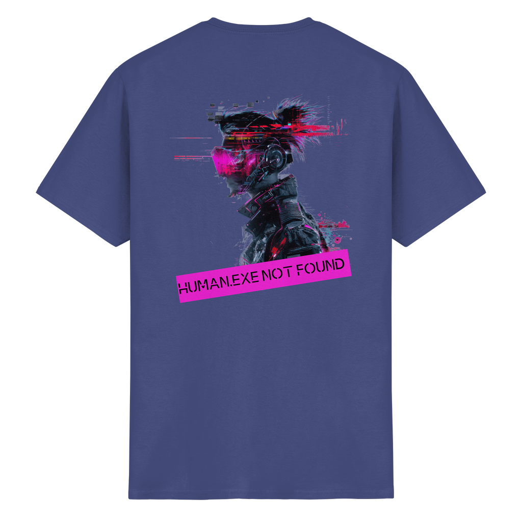 Human.exe Not Found - Heavy Cotton T-Shirt