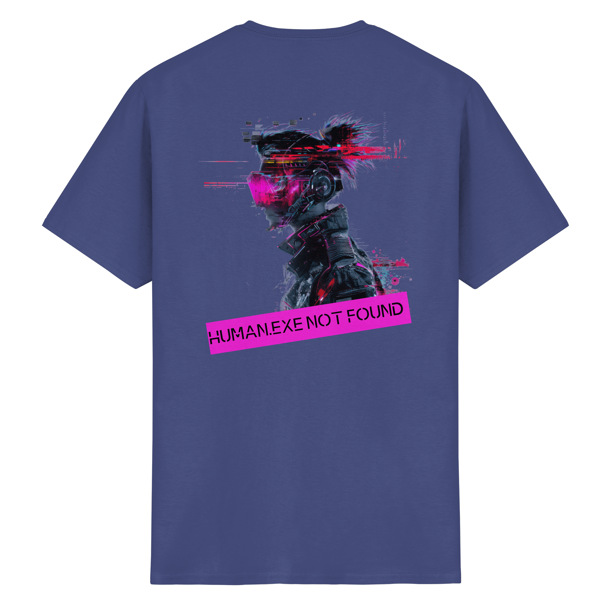 Human.exe Not Found - Heavy Cotton T-Shirt