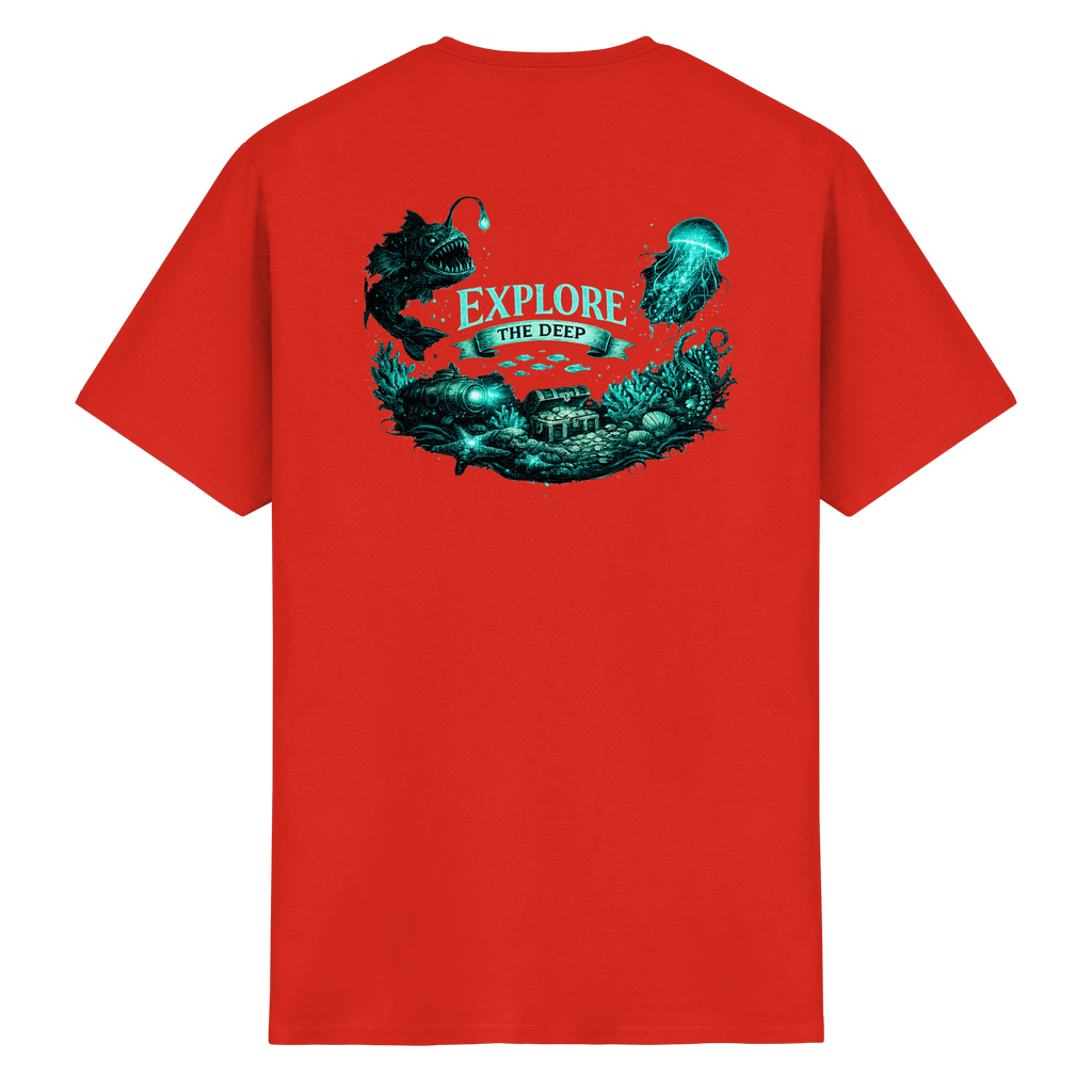 Bioluminescent Ocean - Heavy Cotton T-Shirt