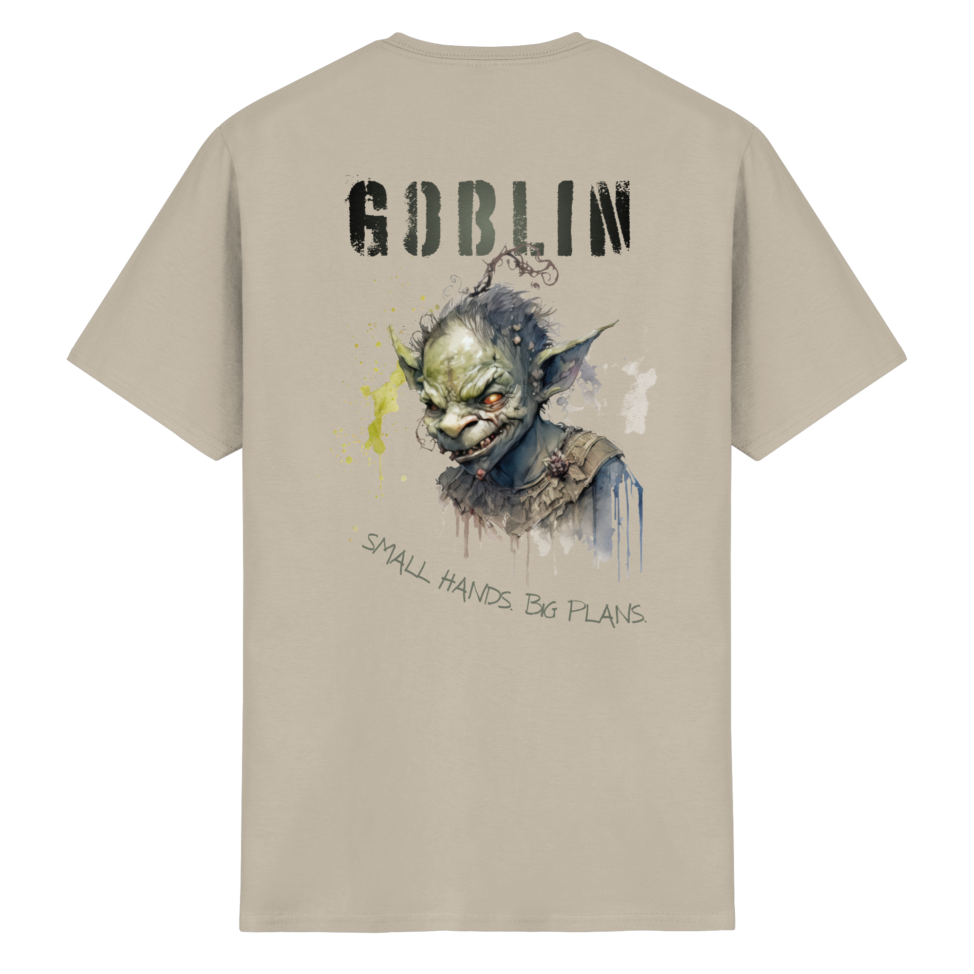 Goblin – Small Hands. Big Plans. - Heavy Cotton T-Shirt