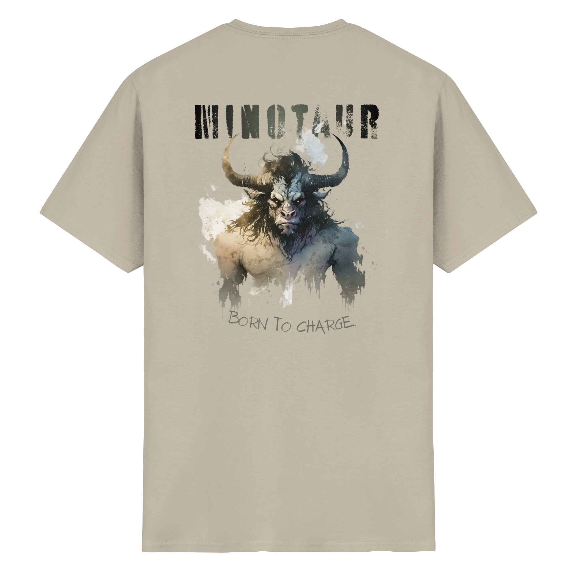 Minotaur – Born to Charge - Heavy Cotton T-Shirt