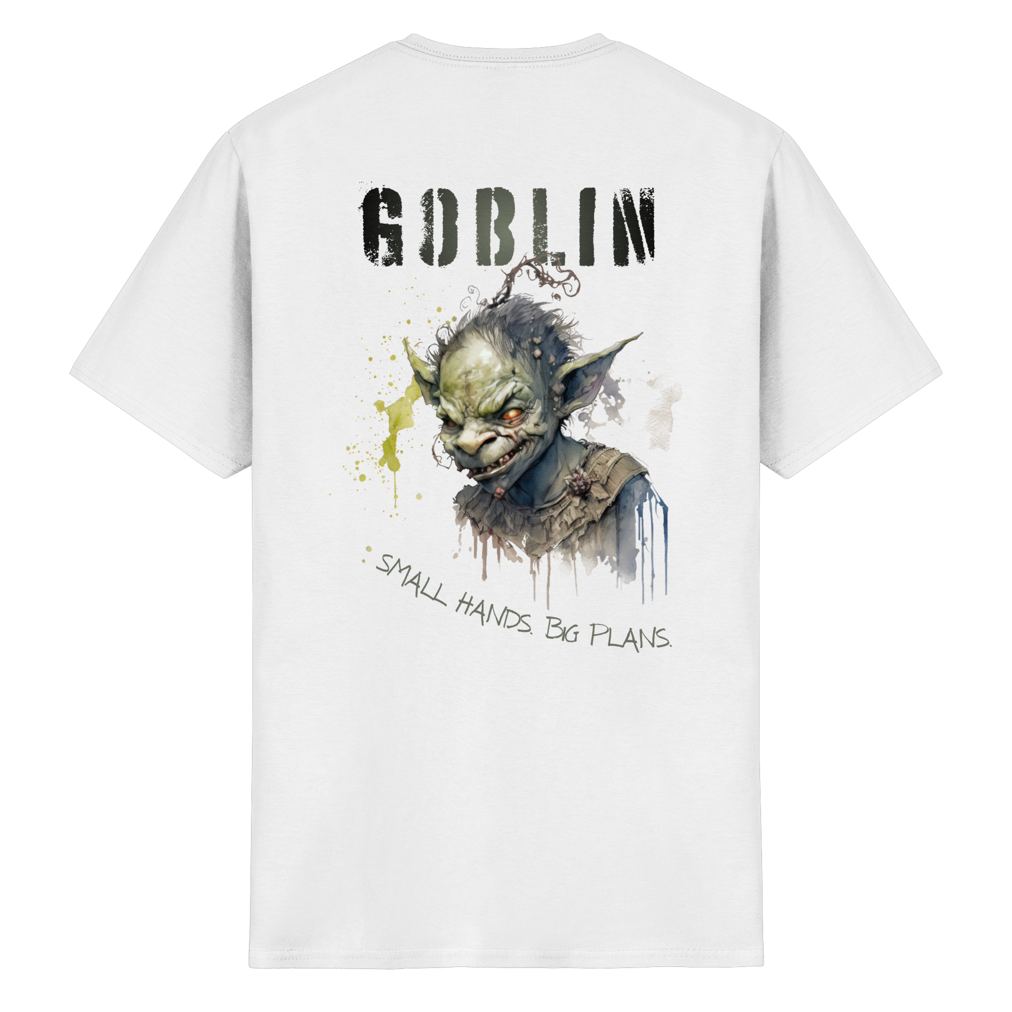 Goblin – Small Hands. Big Plans. - Heavy Cotton T-Shirt