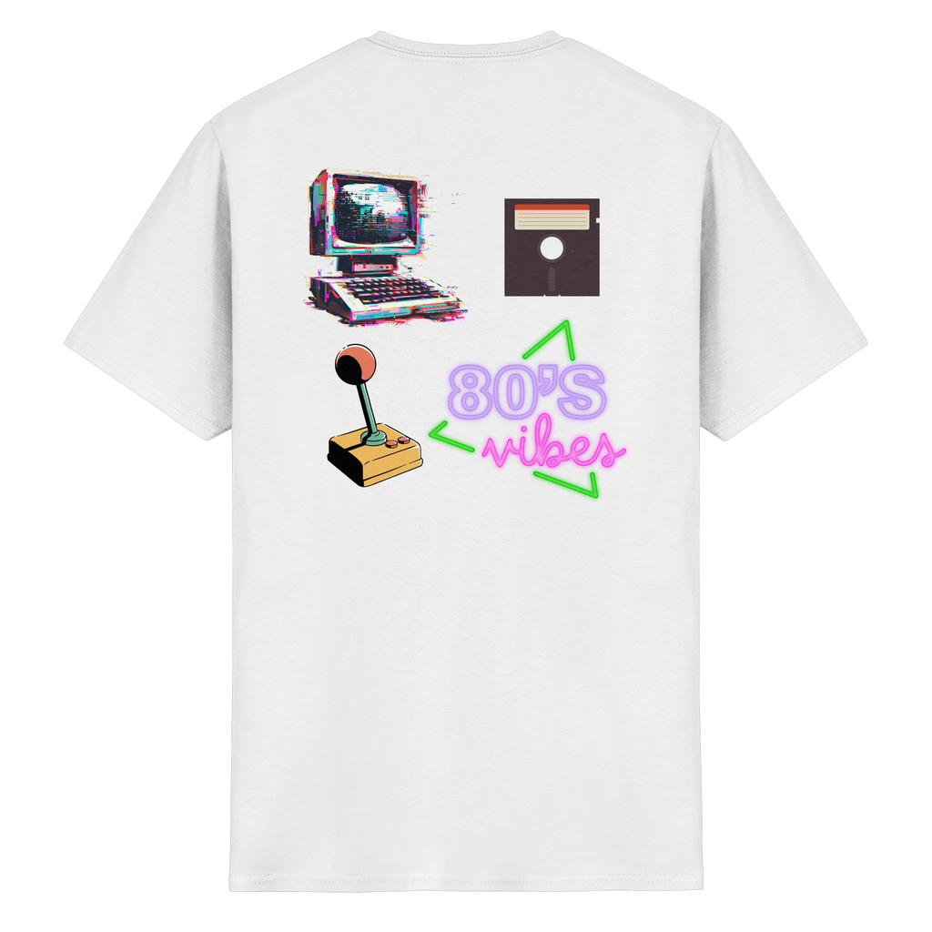 80's Gaming - Heavy Cotton T-Shirt
