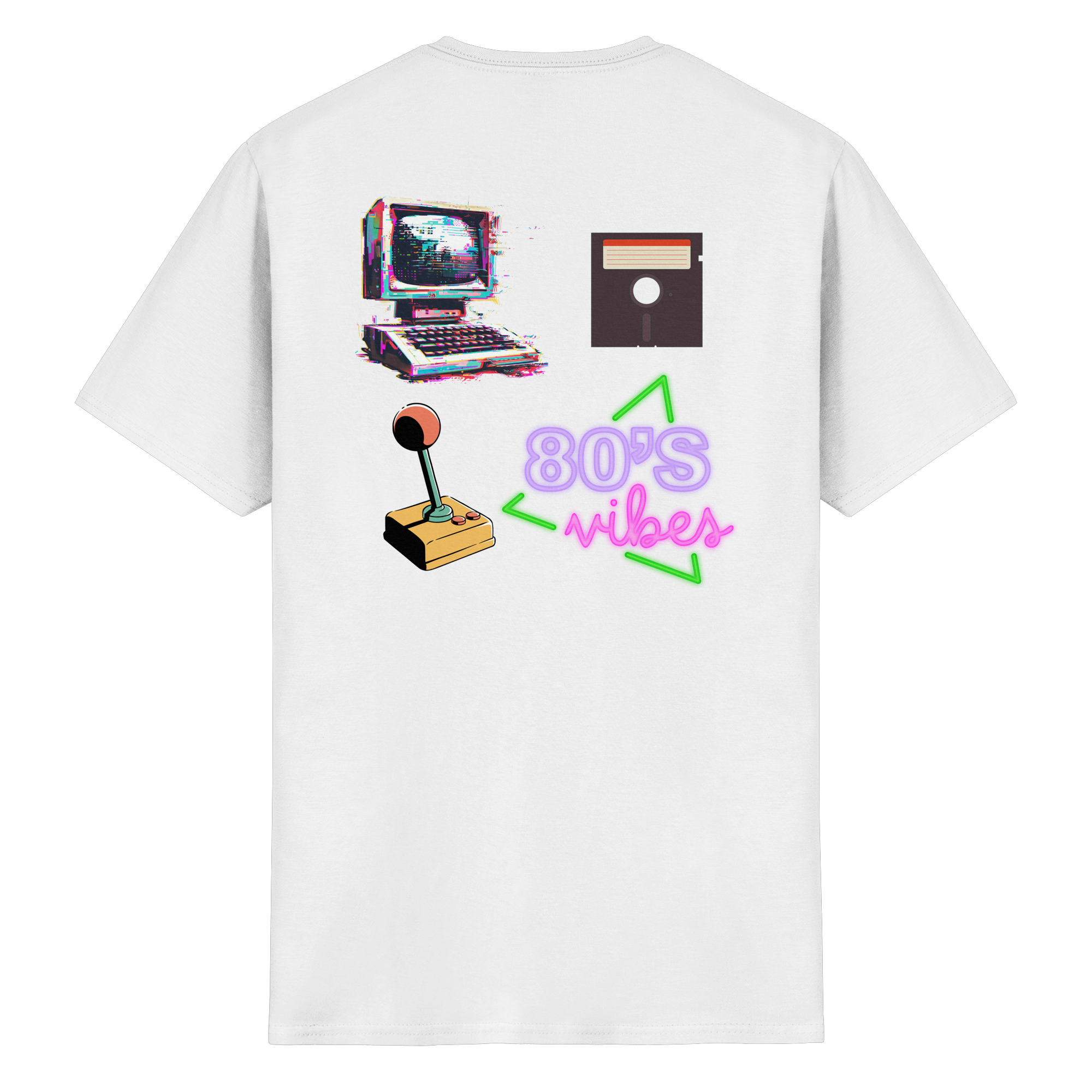 80's Gaming - Heavy Cotton T-Shirt