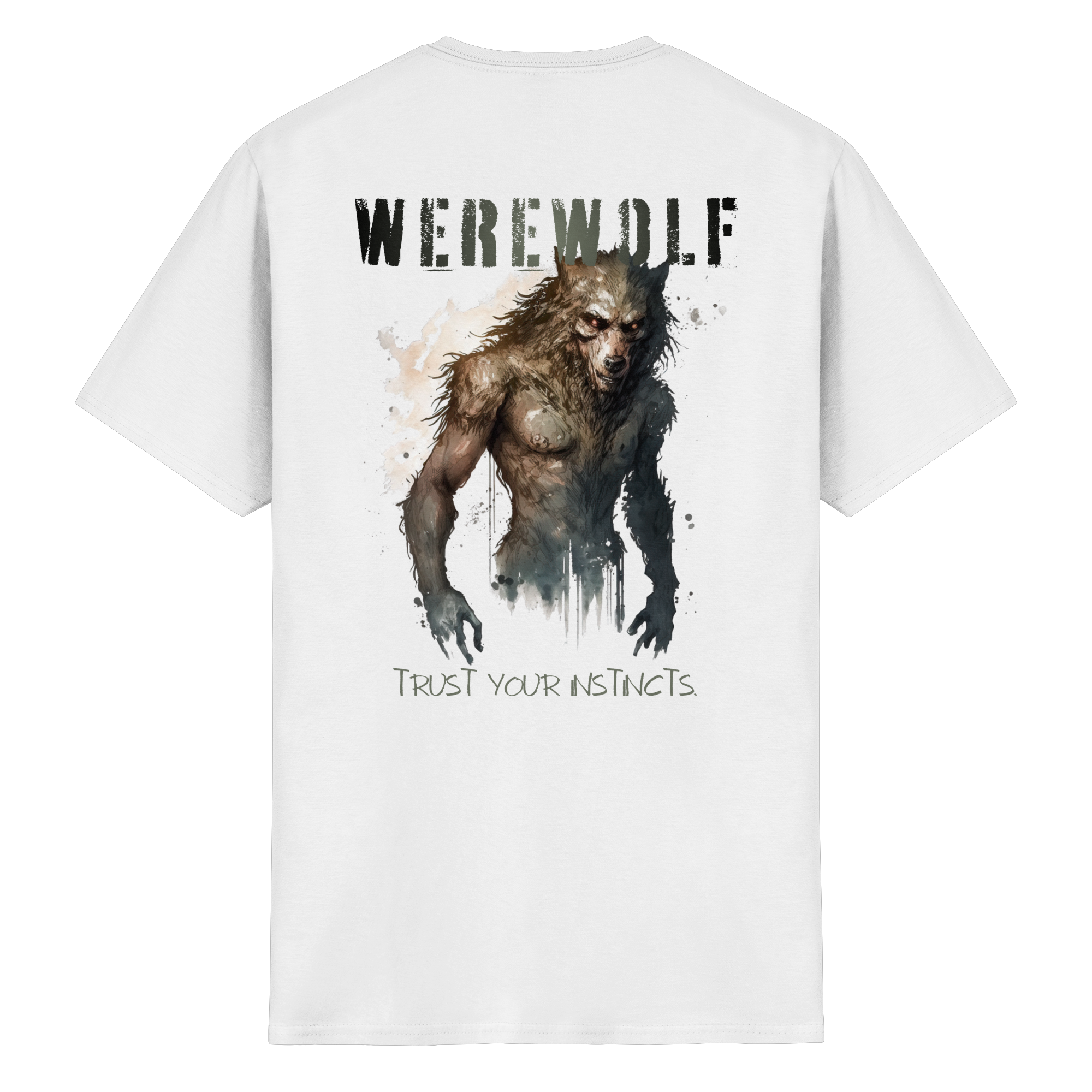 Werewolf – Trust Your Instincts - Heavy Cotton T-Shirt