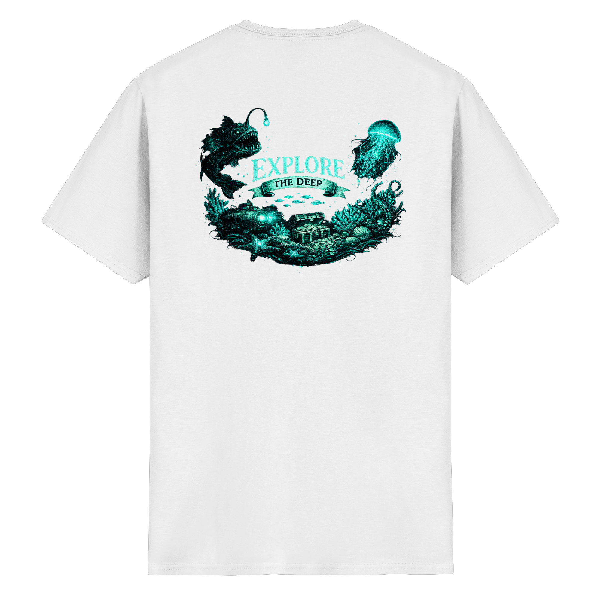 Bioluminescent Ocean - Heavy Cotton T-Shirt