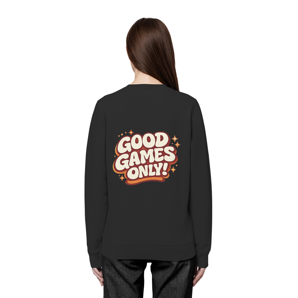 Good Games Only - Organic Basic Unisex Sweatshirt