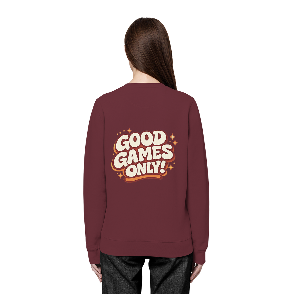 Good Games Only - Organic Basic Unisex Sweatshirt