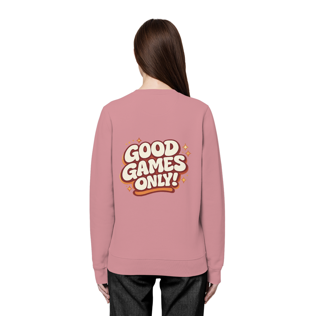 Good Games Only - Organic Basic Unisex Sweatshirt
