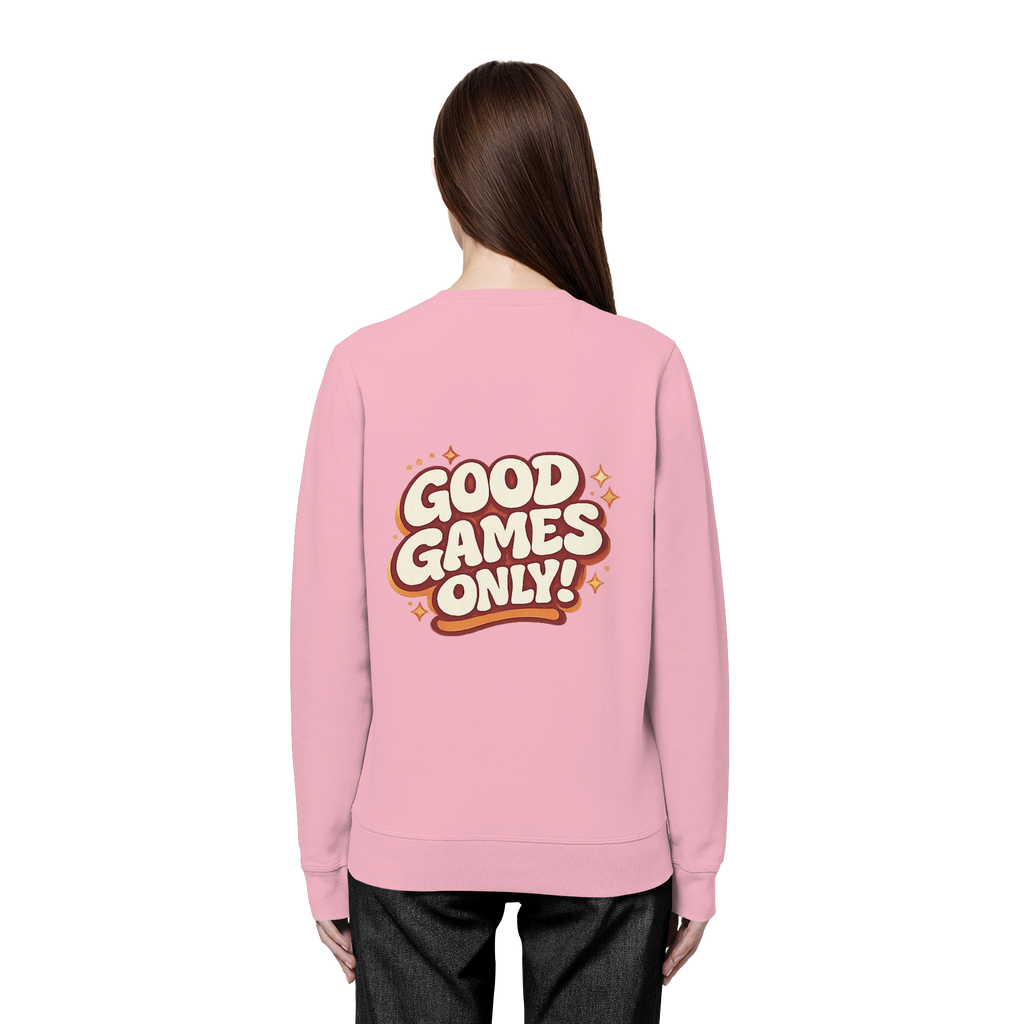 Good Games Only - Organic Basic Unisex Sweatshirt