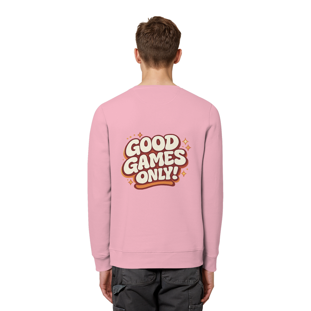Good Games Only - Organic Basic Unisex Sweatshirt