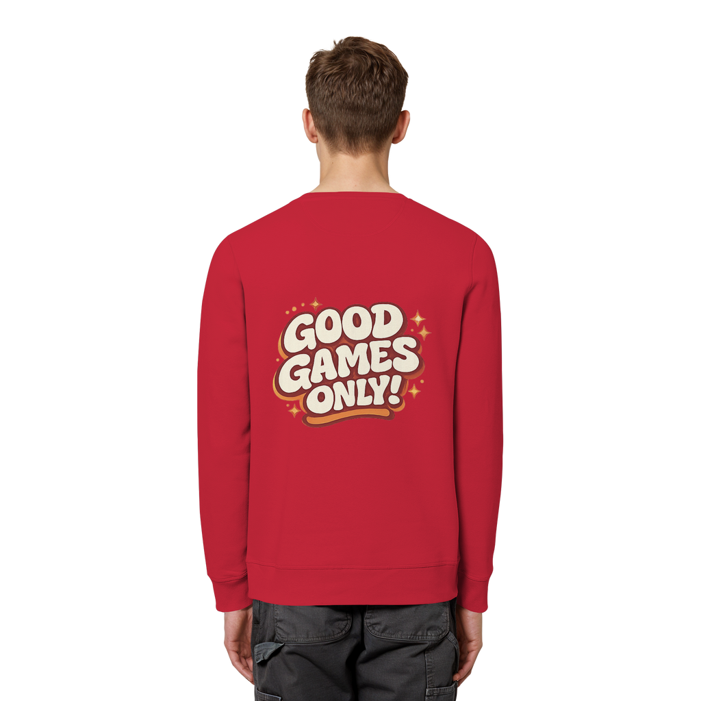 Good Games Only - Organic Basic Unisex Sweatshirt